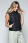 Zip Up Quilted Hooded Vest